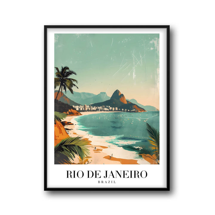 Rio De Janeiro Beach - Cities Paintings