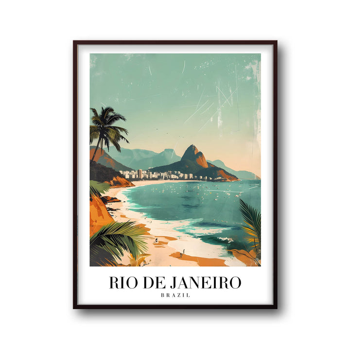 Rio De Janeiro Beach - Cities Paintings