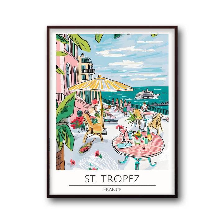 Saint Tropez - Cities Paintings