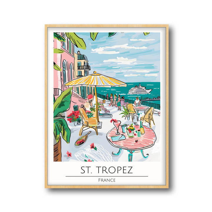 Saint Tropez - Cities Paintings