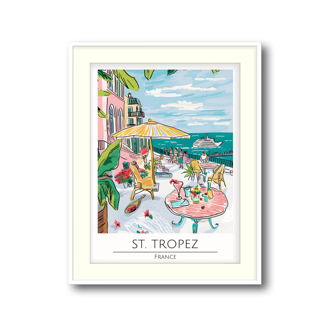 Saint Tropez - Cities Paintings