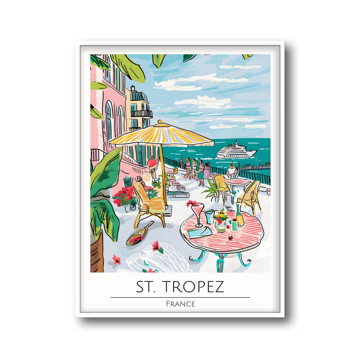 Saint Tropez - Cities Paintings