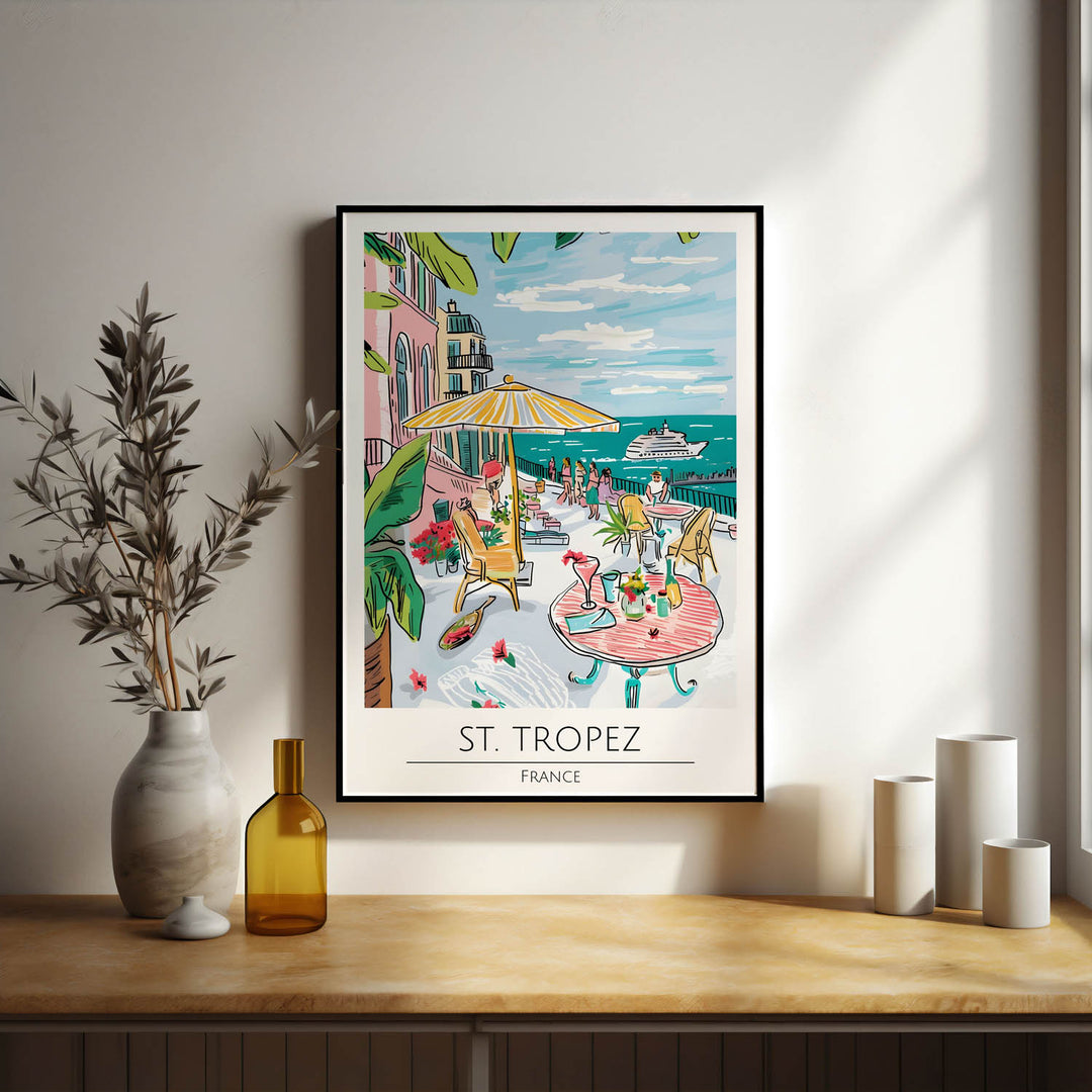 Saint Tropez - Cities Paintings