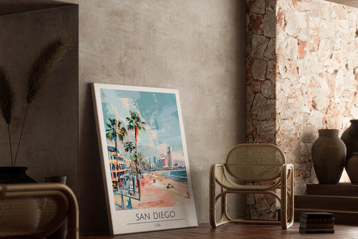 San Diego - Cities Paintings