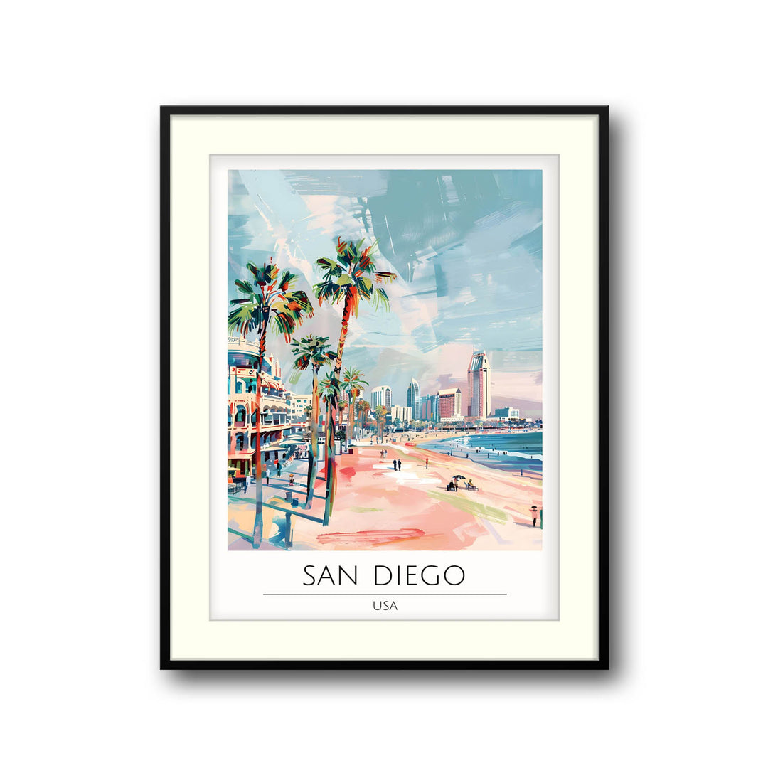 San Diego - Cities Paintings