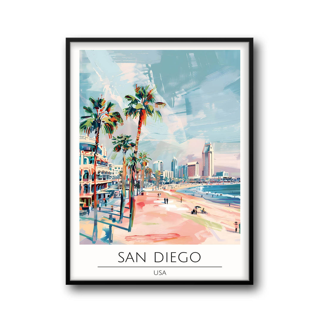 San Diego - Cities Paintings