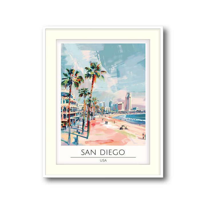 San Diego - Cities Paintings