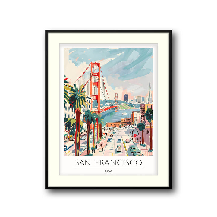 San Francisco - Cities Paintings