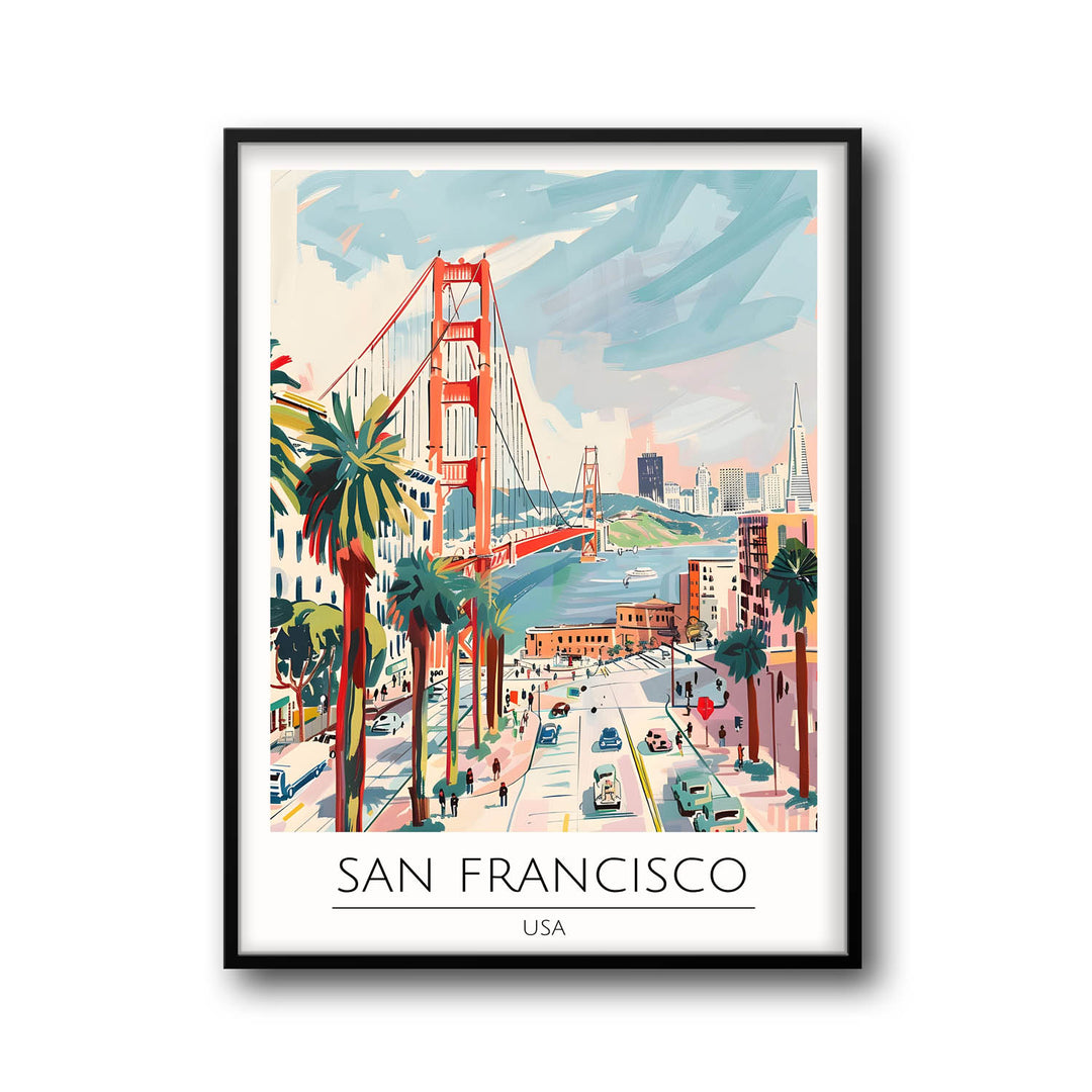 San Francisco - Cities Paintings