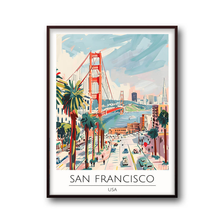 San Francisco - Cities Paintings