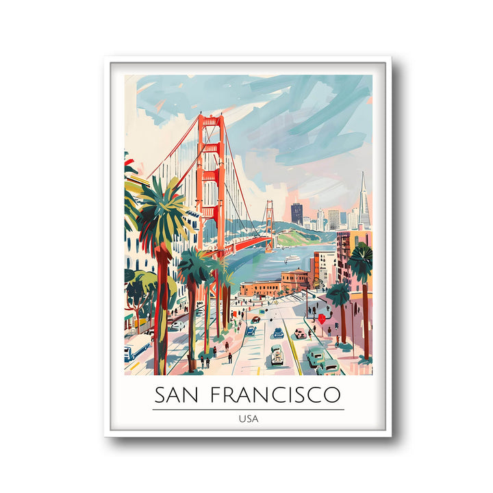 San Francisco - Cities Paintings