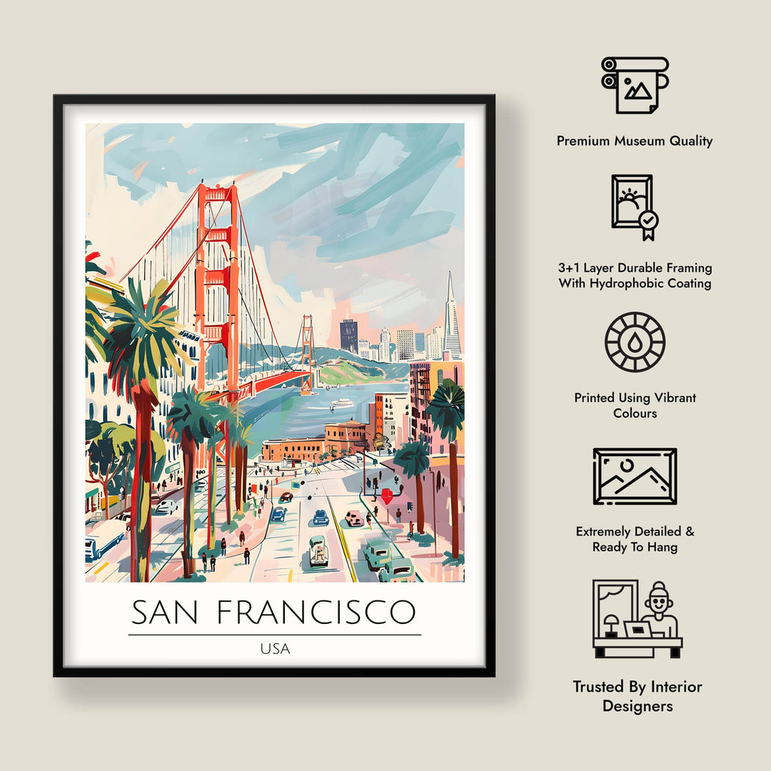 San Francisco - Cities Paintings