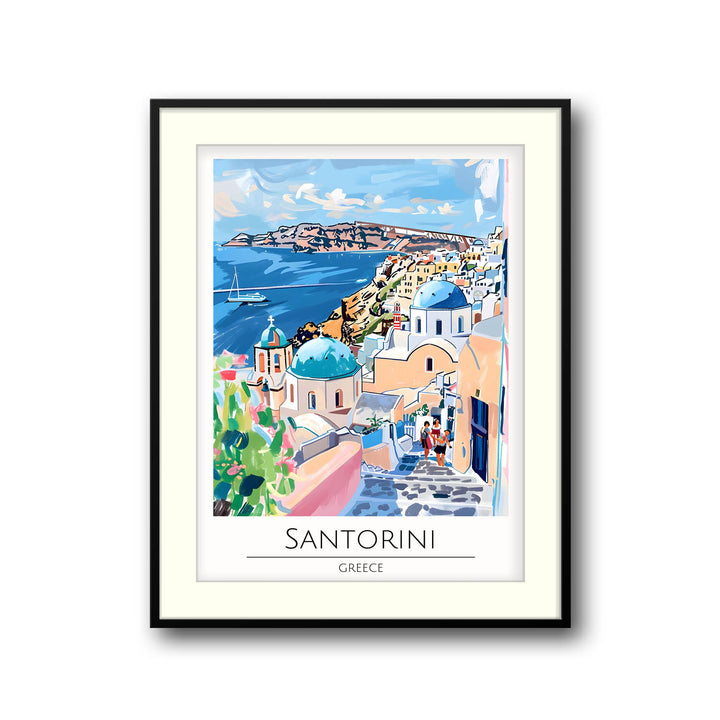 Santorini | Greece - Cities Paintings