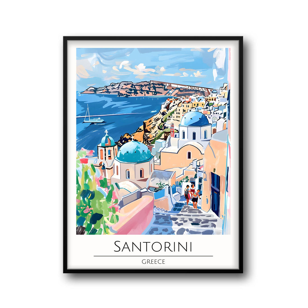 Santorini | Greece - Cities Paintings