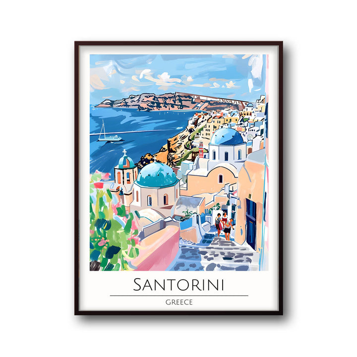 Santorini | Greece - Cities Paintings