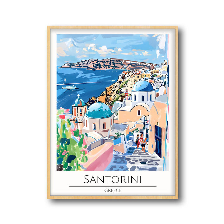 Santorini | Greece - Cities Paintings