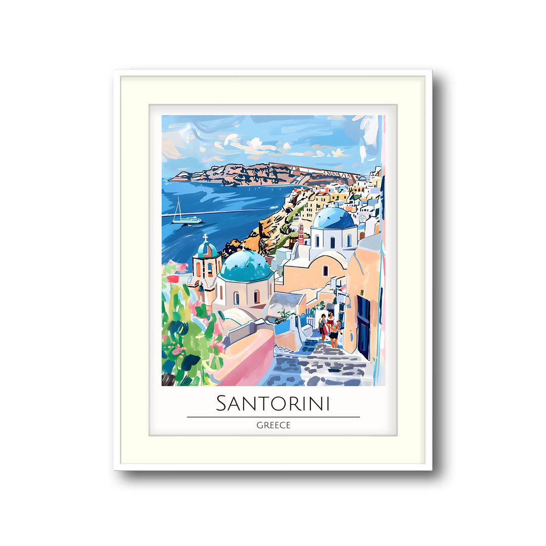 Santorini | Greece - Cities Paintings