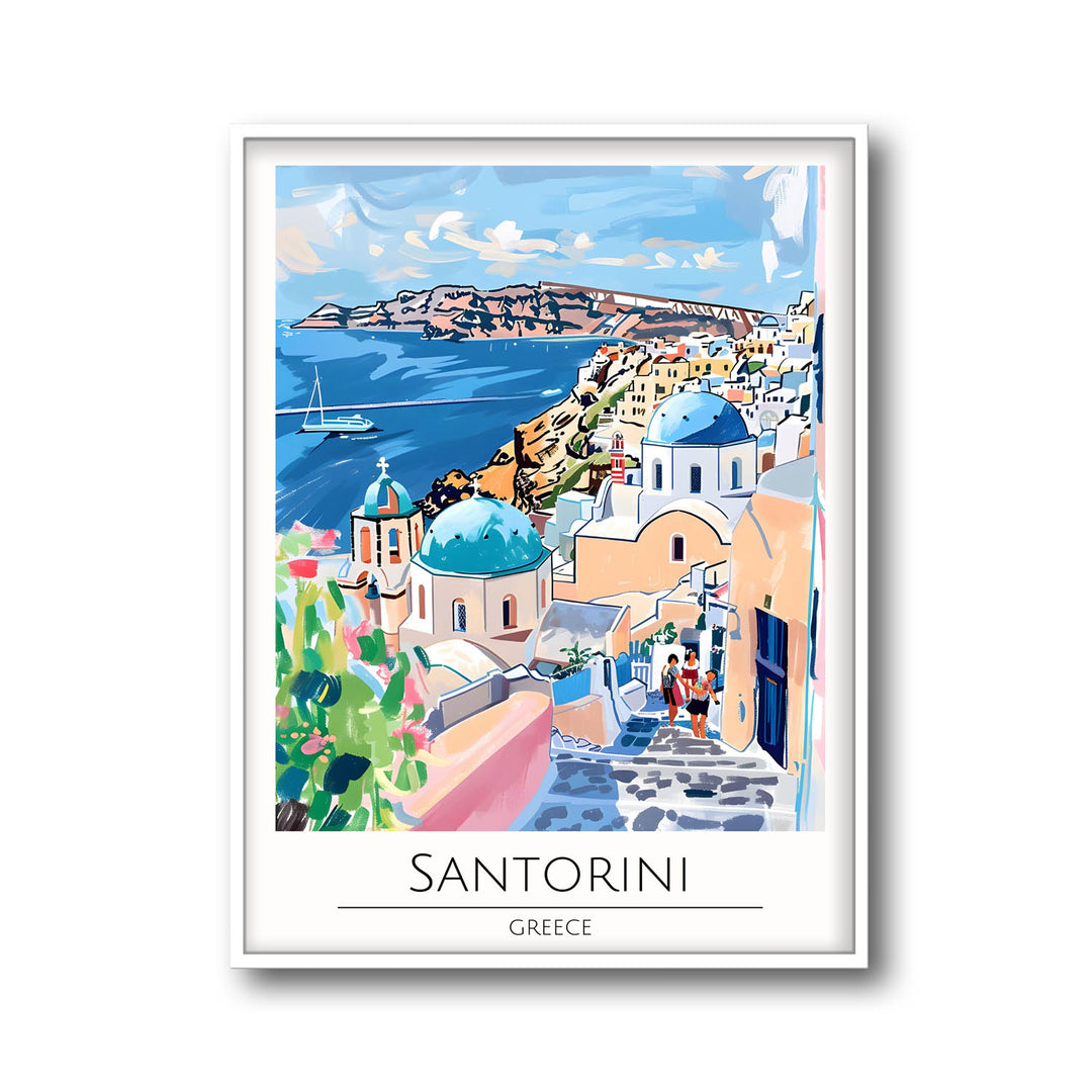 Santorini | Greece - Cities Paintings