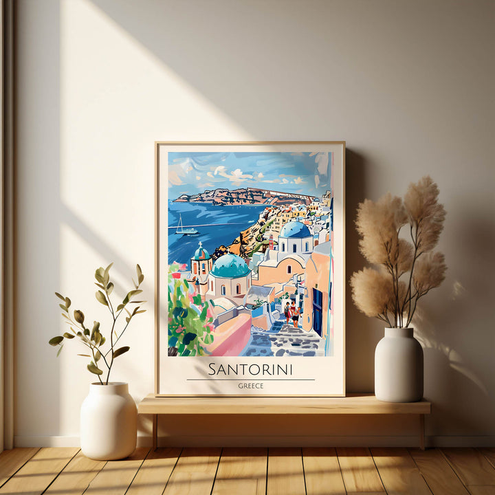 Santorini | Greece - Cities Paintings