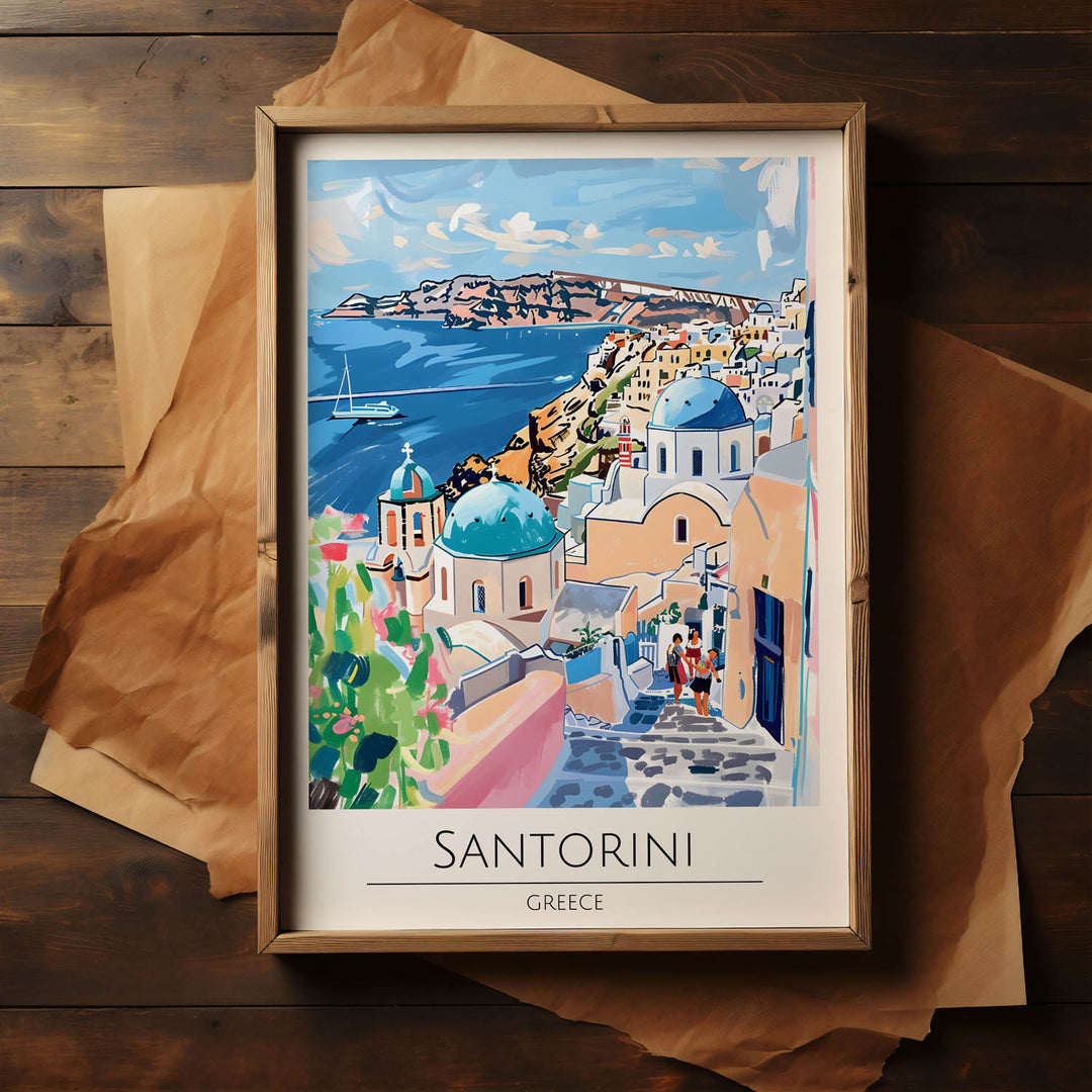 Santorini | Greece - Cities Paintings