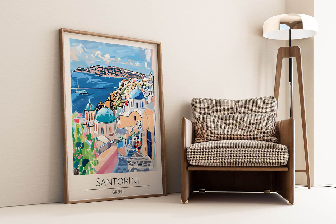 Santorini | Greece - Cities Paintings