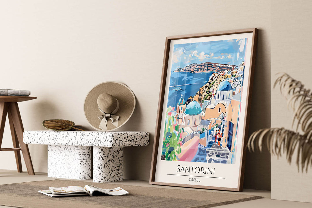 Santorini | Greece - Cities Paintings