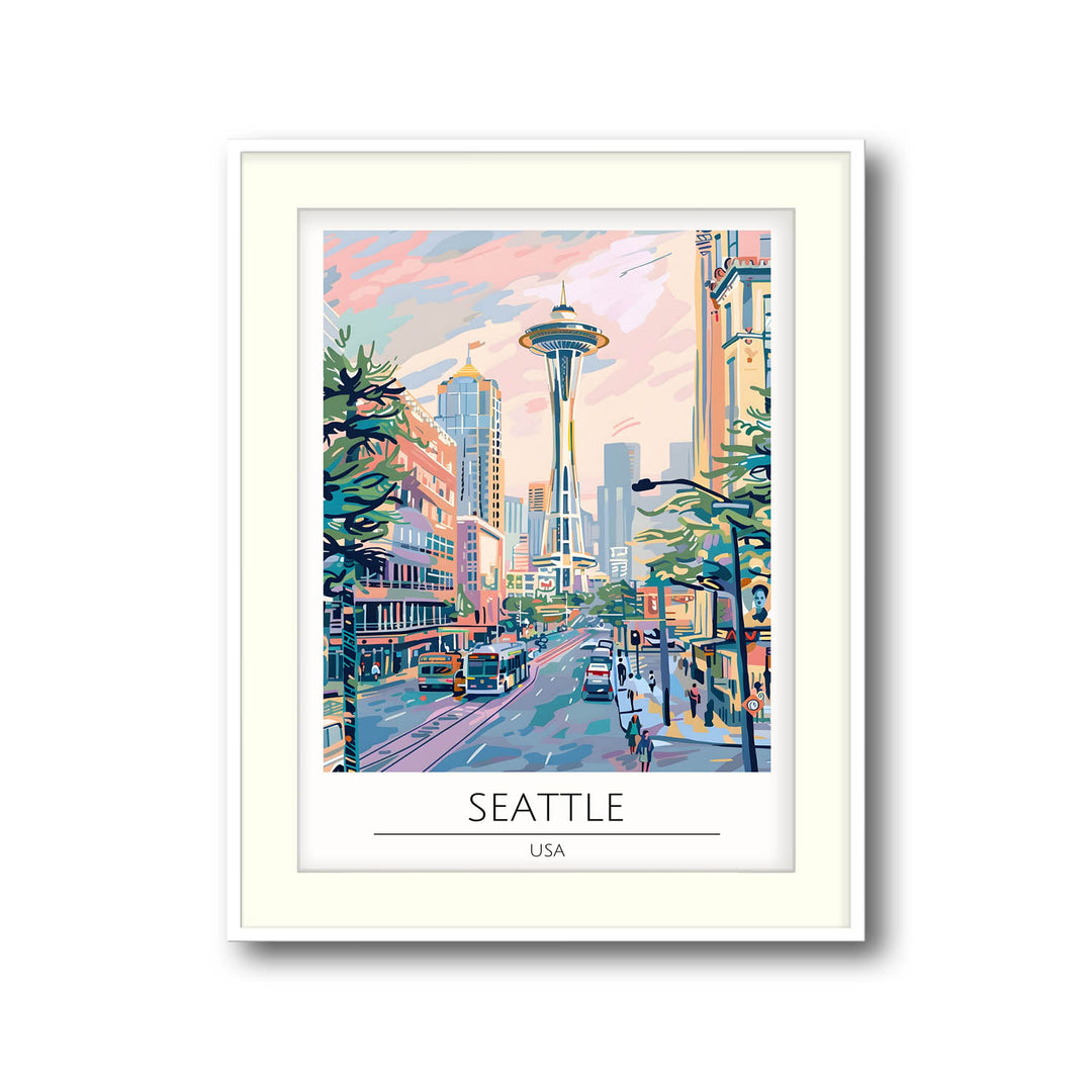 Seattle - Cities Paintings