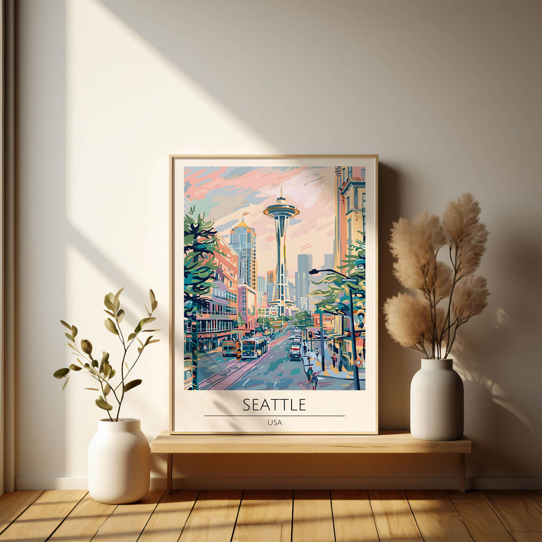 Seattle - Cities Paintings