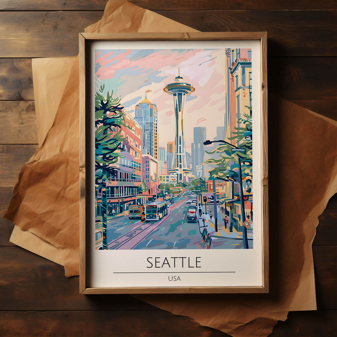 Seattle - Cities Paintings