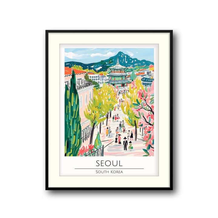 Seoul - Cities Paintings