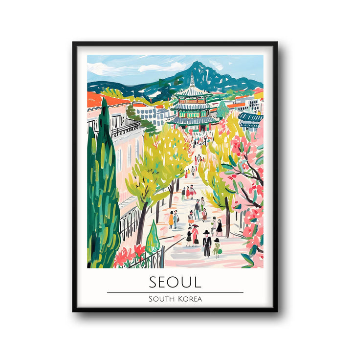 Seoul - Cities Paintings