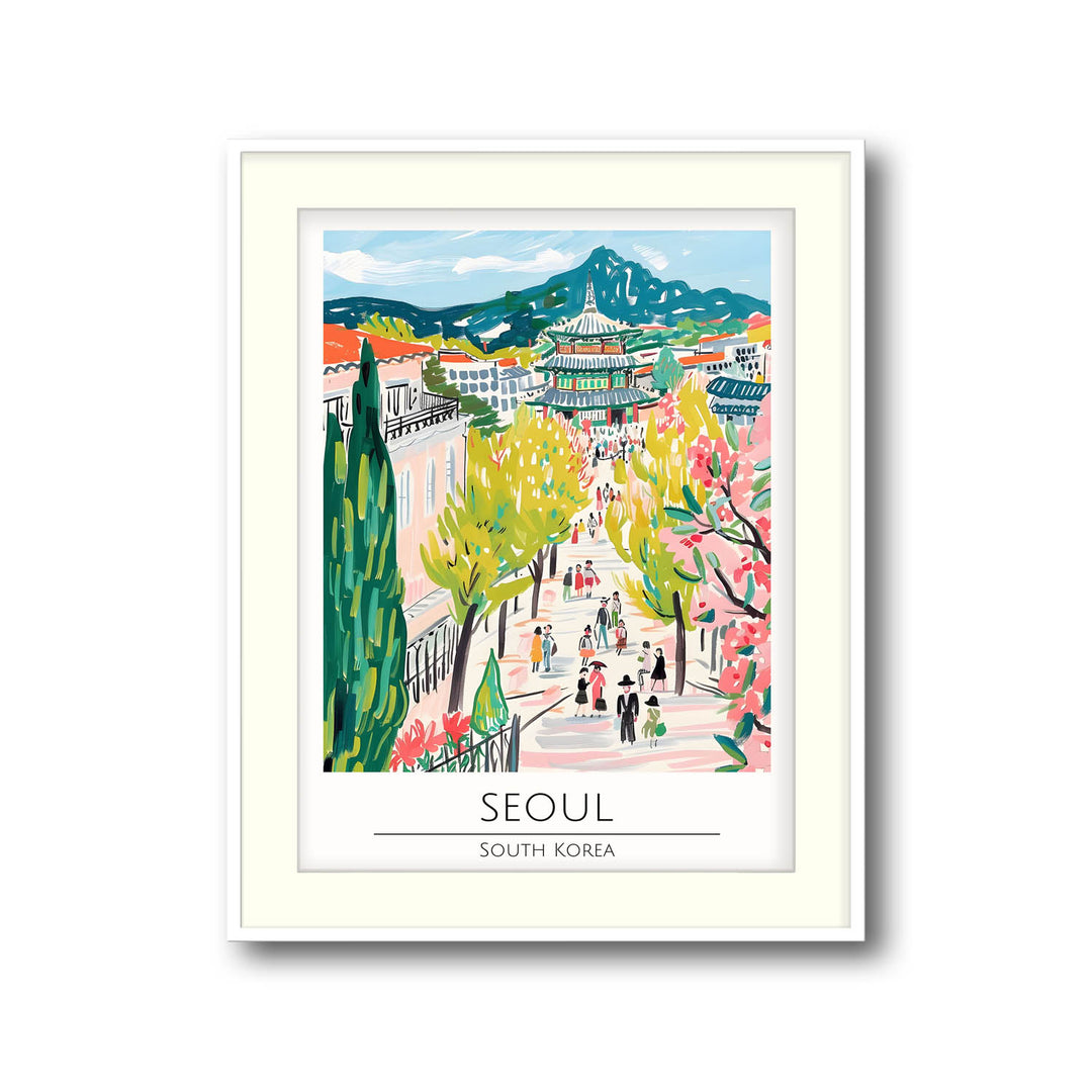 Seoul - Cities Paintings