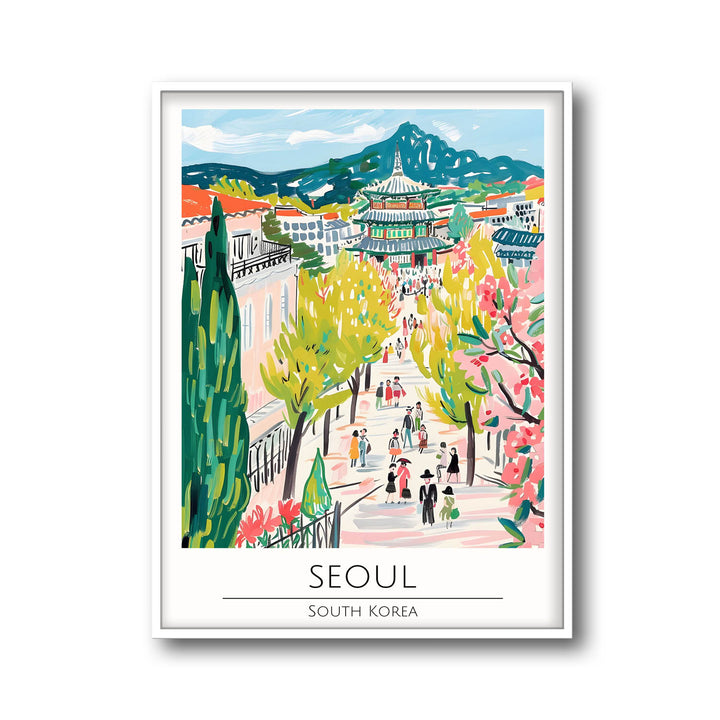 Seoul - Cities Paintings