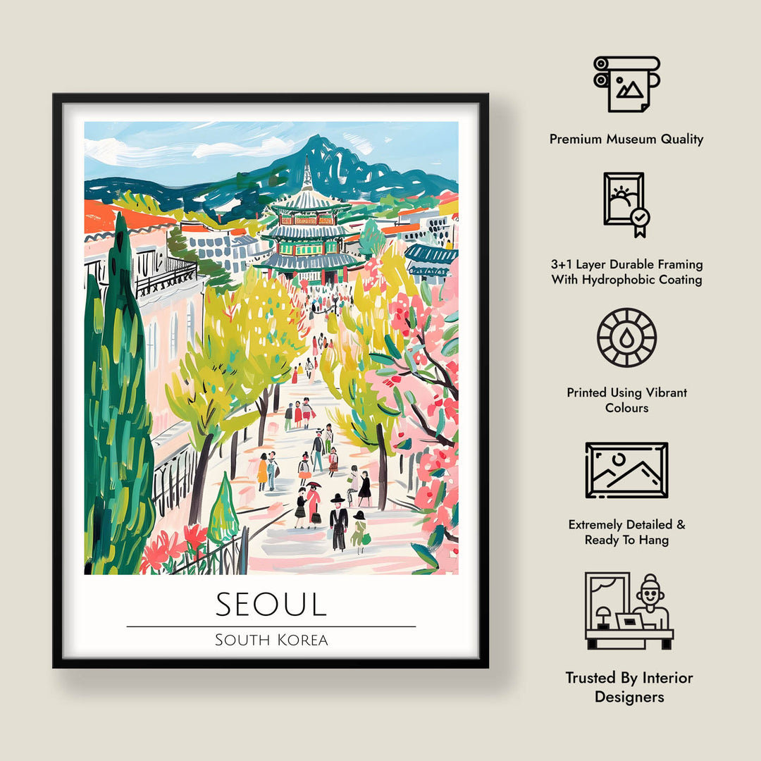 Seoul - Cities Paintings