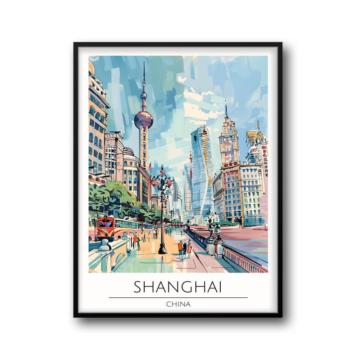 Shanghai - Cities Paintings