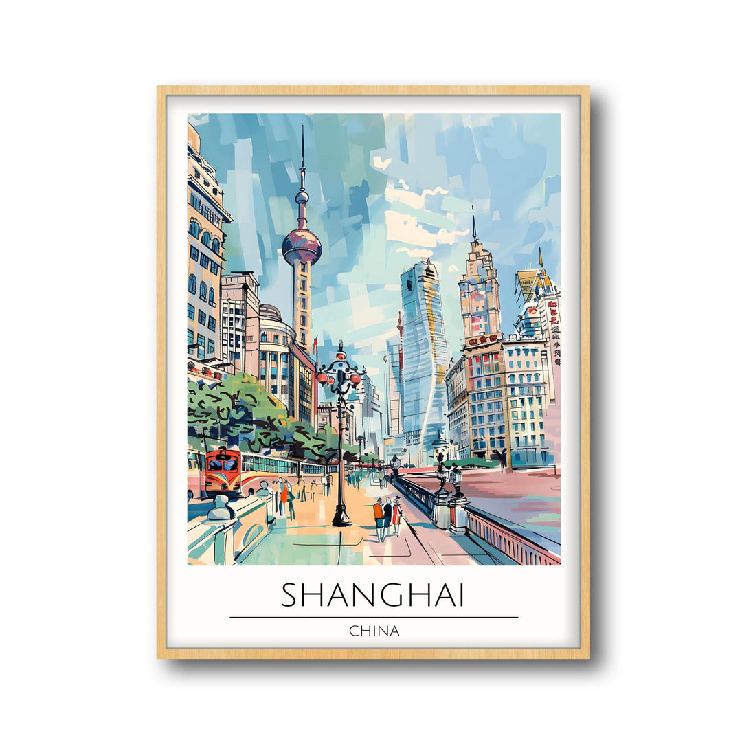 Shanghai - Cities Paintings