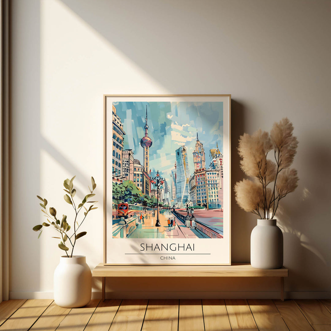 Shanghai - Cities Paintings