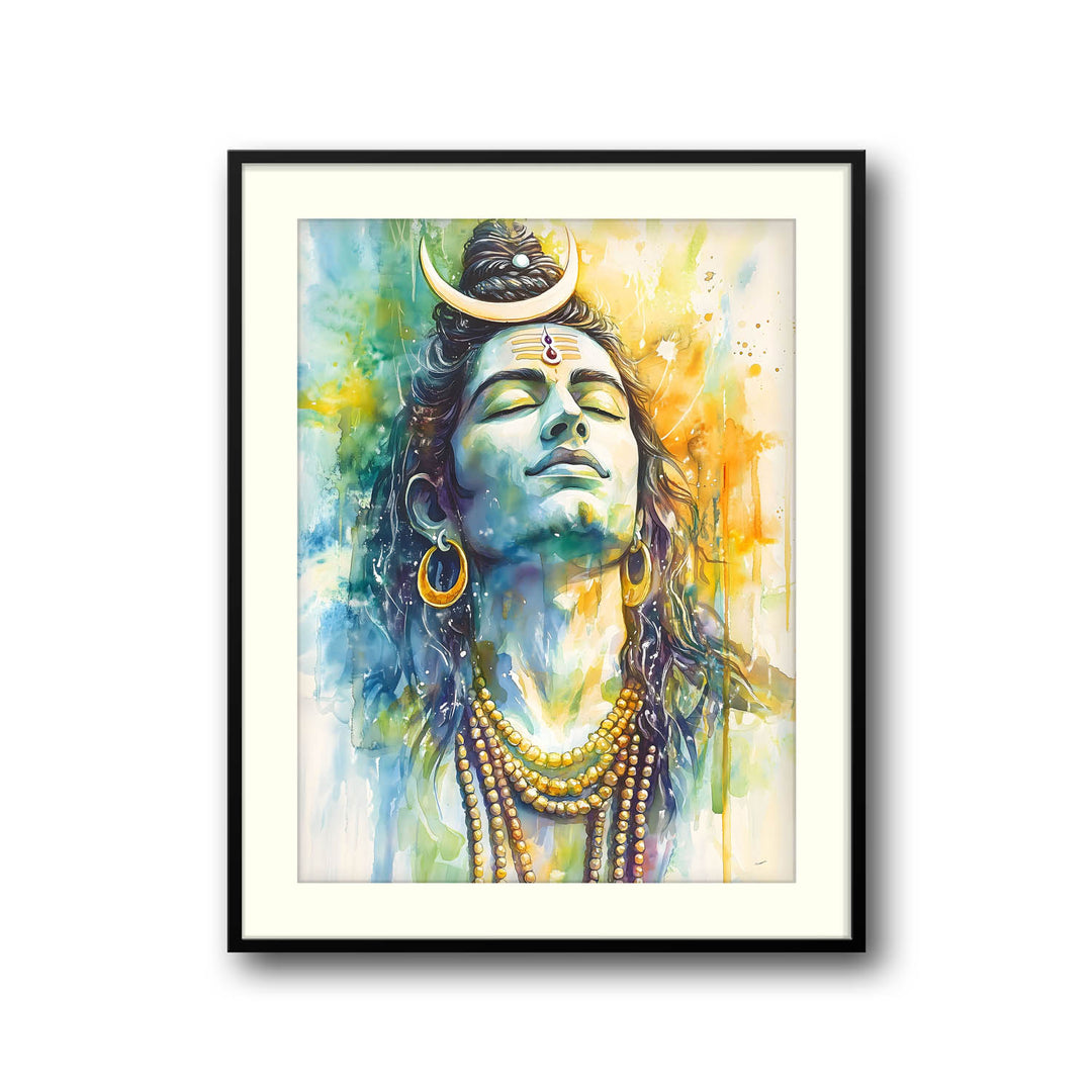 Shiv Meditating - Vastu Painting