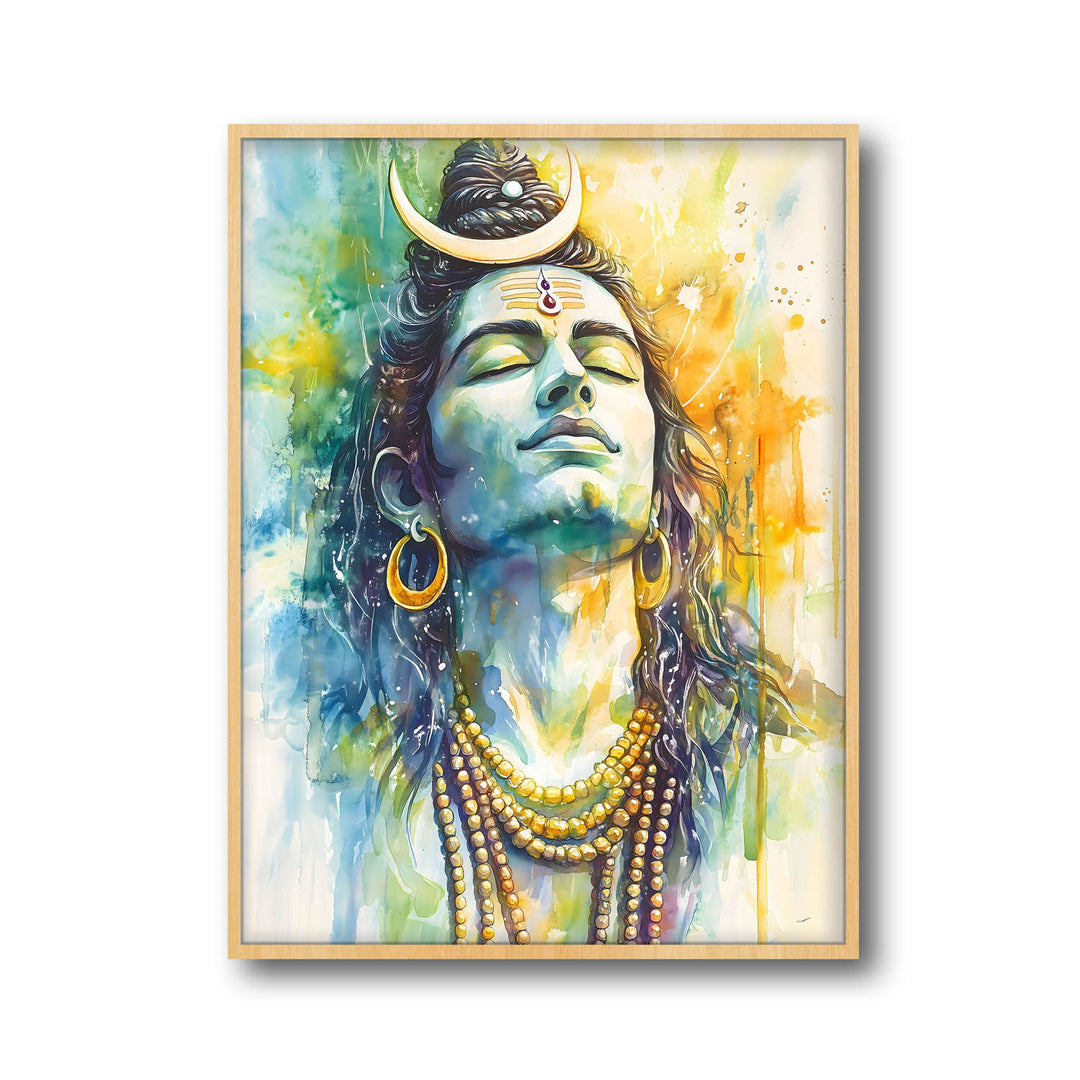 Shiv Meditating - Vastu Painting