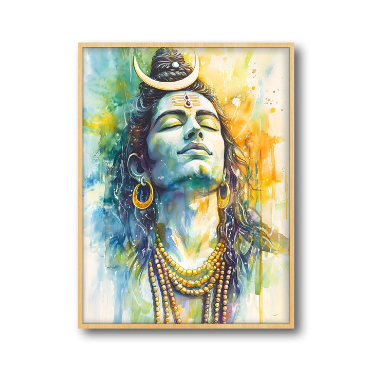 Shiv Meditating - Vastu Painting