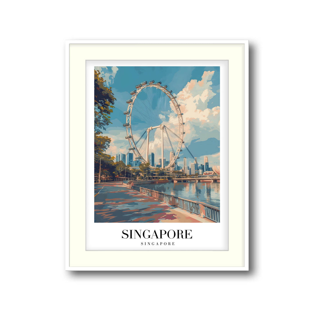 Singapore Flyer - Cities Paintings