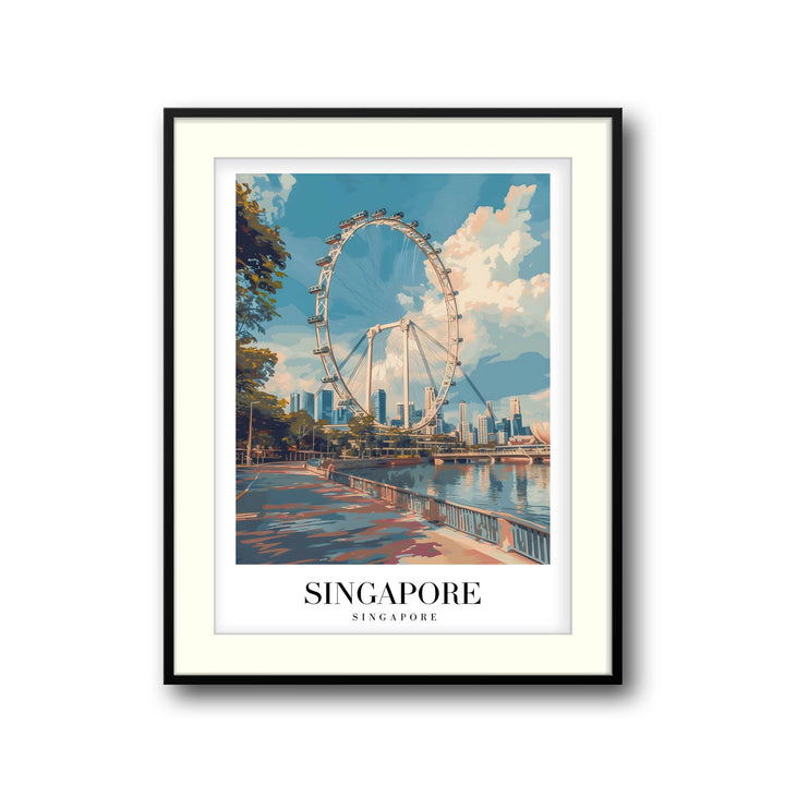 Singapore Flyer - Cities Paintings