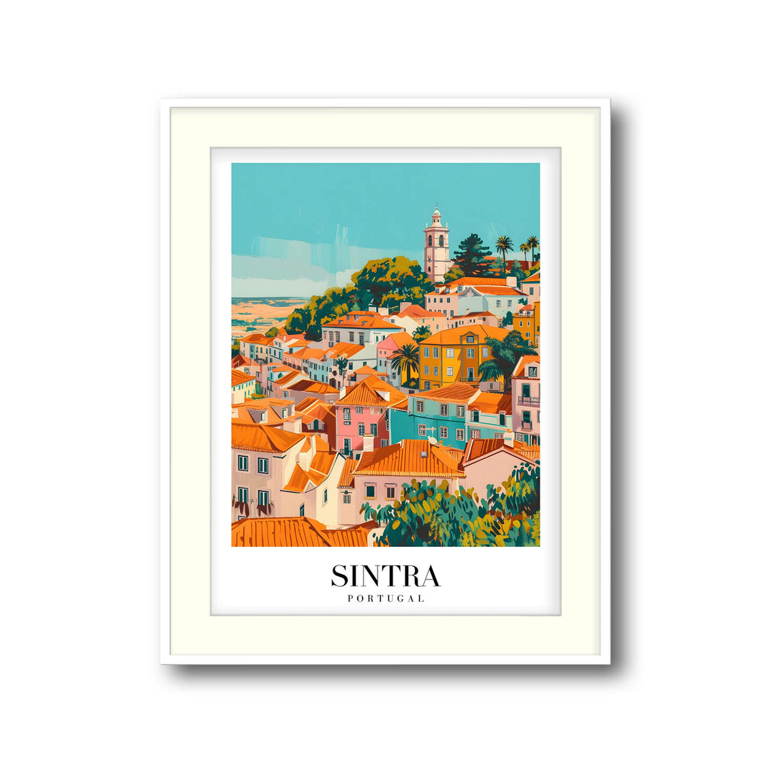 Sintra Cityscape - Cities Paintings