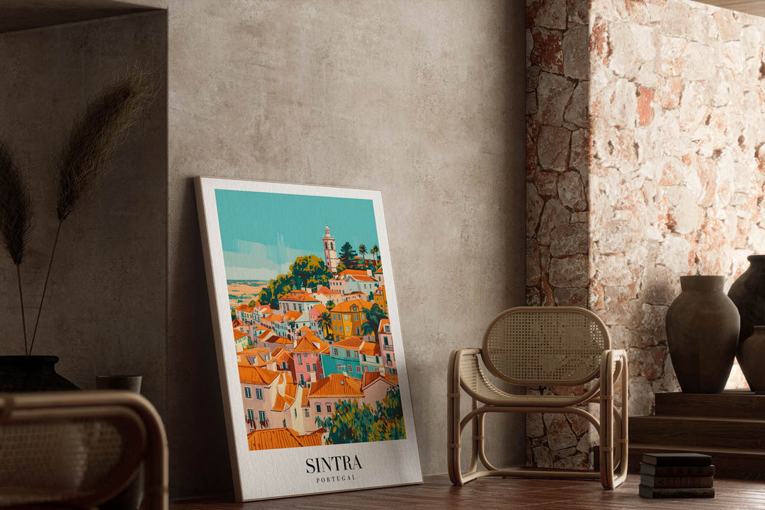 Sintra Cityscape - Cities Paintings