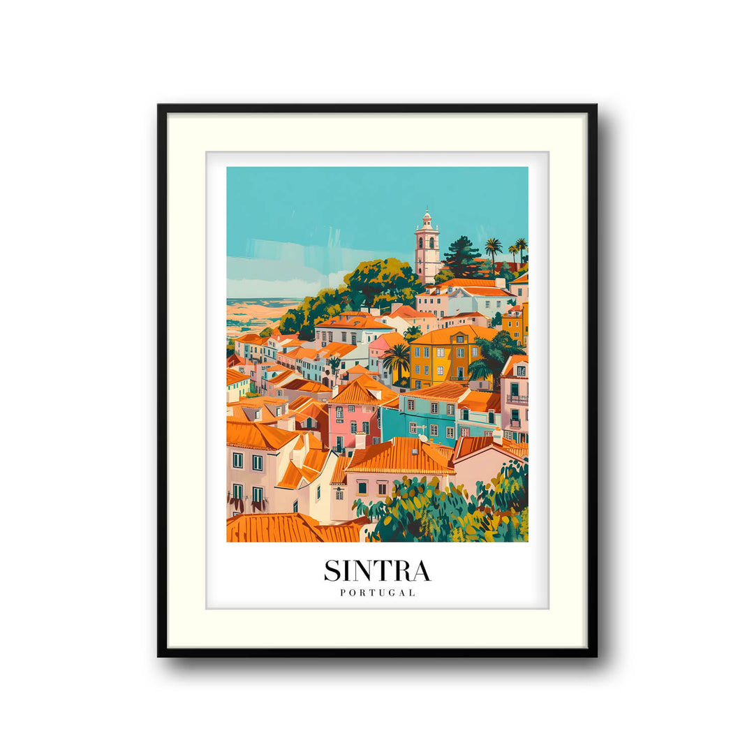 Sintra Cityscape - Cities Paintings