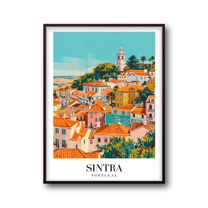 Sintra Cityscape - Cities Paintings