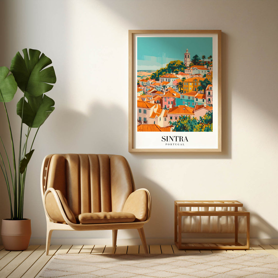 Sintra Cityscape - Cities Paintings