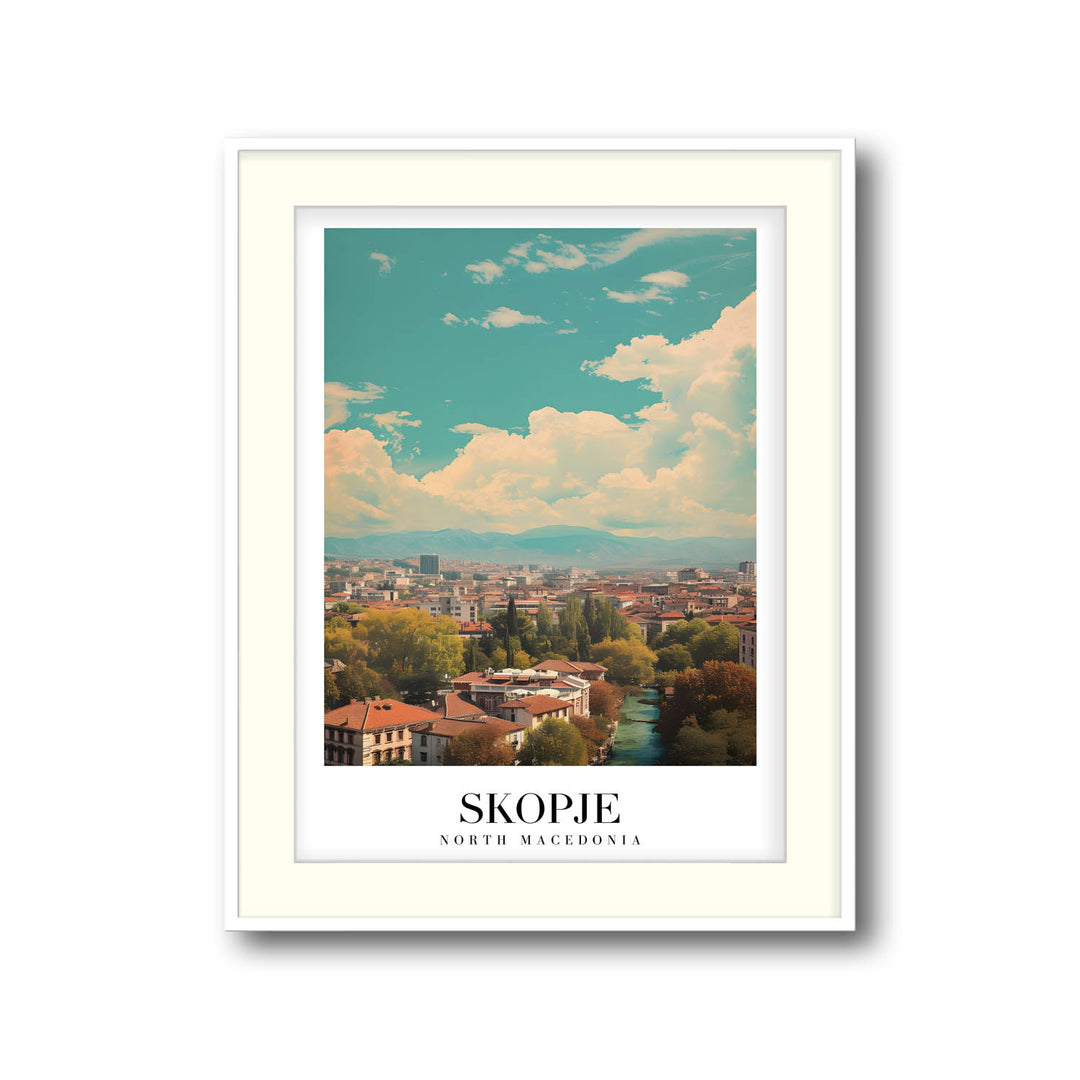 Skopje | North Macedonia - Cities Paintings