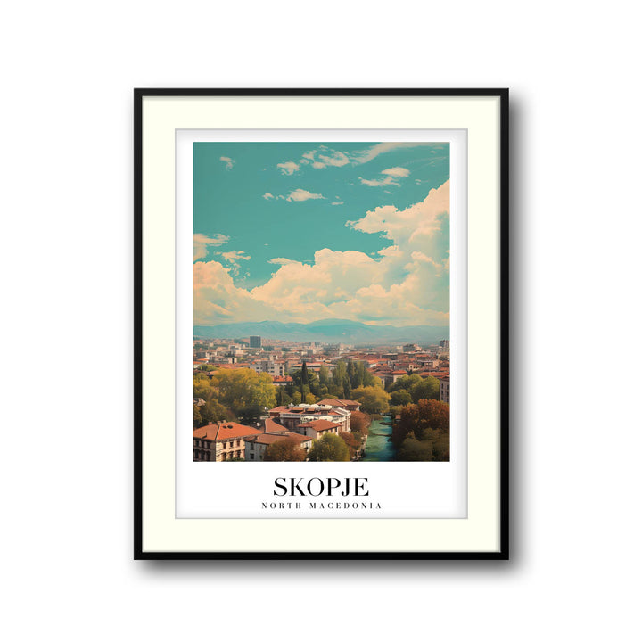 Skopje | North Macedonia - Cities Paintings