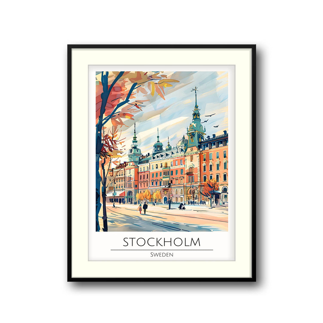 Stockholm - Cities Paintings